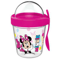 Disney Minnie Disney Minnie pohár snack tartó fedéllel és kanállal 350 ml