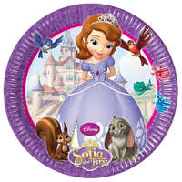 Disney Szófia Disney Sofia the First, Szófia Papírtányér 8 db-os 23 cm