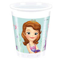 Disney Szófia Disney Sofia Pearl of the Sea, Szófia Műanyag pohár 8 db-os 200 ml