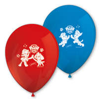 Mancs Őrjárat Paw Patrol Rescue Heroes, Mancs Őrjárat léggömb, lufi 8 db-os