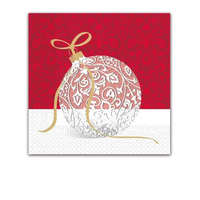 Karácsony Elegant Xmas Ball, Karácsony szalvéta 20 db-os 33x33 cm