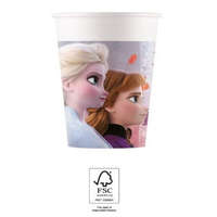 Disney Jégvarázs Disney Frozen II Leaf, Jégvarázs papír pohár 8 db-os 200 ml FSC