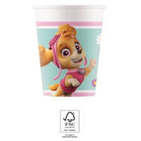 Mancs Őrjárat Paw Patrol Skye and Everest, Mancs Őrjárat papír pohár 8 db-os 200 ml FSC