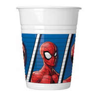 Pókember Spiderman Team Up, Pókember műanyag pohár 8 db-os 200 ml