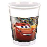 Disney Verdák Disney Cars 3, Verdák műanyag pohár 8 db-os 200 ml