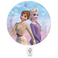 Disney Jégvarázs Disney Frozen II Wind Spirit, Disney Jégvarázs papírtányér 8 db-os 23 cm FSC