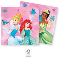 Disney Hercegnők Disney Princess Live your Story, Hercegnők szalvéta 20 db-os 33x33 cm FSC