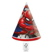 Pókember Spiderman Crime Fighter, Pókember Parti kalap, csákó 6 db-os FSC
