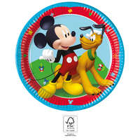 Disney Mickey Disney Mickey Rock the House papírtányér 8 db-os 20 cm FSC