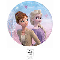Disney Jégvarázs Disney Frozen II Wind Spirit, Disney Jégvarázs papírtányér 8 db-os 20 cm FSC