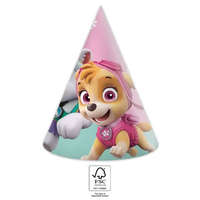 Mancs Őrjárat Paw Patrol Skye and Everest, Mancs Őrjárat Parti kalap, csákó 6 db-os FSC
