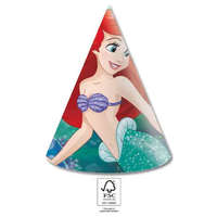 Disney Hercegnők Ariel Curious, Disney Hercegnők, Ariel Parti kalap, csákó 6 db-os FSC