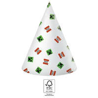 Minecraft Minecraft Parti kalap, csákó 6 db-os FSC