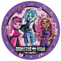 Monster High Monster High papírtányér 8 db-os 23 cm FSC