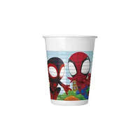 Pókember Spidey, Pókember műanyag pohár 8 db-os 200 ml