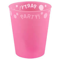 Party Pink, Rózsaszín pohár, műanyag 250 ml