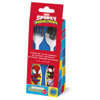 Pókember Pókember Spidey Friends fém evőeszköz készlet - 2 darabos