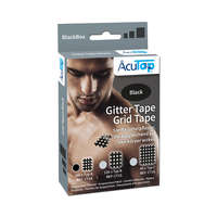 ACUTOP ACUTOP Gitter Tape Cross Tape Kicsi (20lap/doboz, 9db/lap) - Fekete