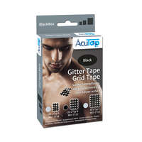 ACUTOP ACUTOP Gitter Tape Cross Tape Közepes (20lap/doboz, 6db/lap) - Fekete