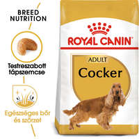 Royal Canin ROYAL CANIN COCKER ADULT - Cocker Spániel felnőtt kutya száraztáp 3kg