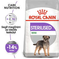 Royal Canin ROYAL CANIN MINI STERILISED - száraz táp ivartalanított, kistestű felnőtt kutyáknak 8kg