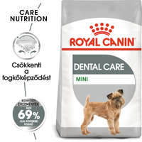 Royal Canin ROYAL CANIN MINI DENTAL CARE - száraztáp felnőtt kistestű kutyáknaka fogkőképződés ellen 1kg