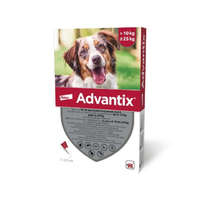 Advantix Advantix spot on 10-25 kg közötti kutyáknak A.U.V. 1 x 2,5 ml