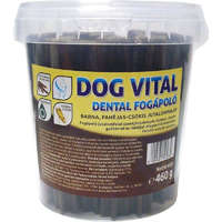 Dog Vital Dog Vital Vödrös Jutalomfalat Dental Fogápoló / Fahéjas-Csokis 460g