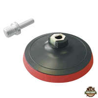 EXTOL CRAFT gumitányér fúrógéphez; 115mm, tépőzáras, max. ford.:12.500 1/min