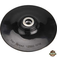 EXTOL CRAFT gumitányér sarokcsiszolóhoz; 115mm, M14×2mm, lágy, max. 13.300 ford./perc