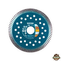 EXTOL INDUSTRIAL gyémántvágó, ipari korong,TURBO,gyors vágás; 150×22,2mm, száraz és vizes vágásra