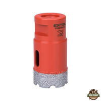 EXTOL PREMIUM körkivágó csempére, gyémánt vágóél; 30mm × M14, sarokcsiszolóba fogható