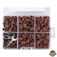 EXTOL PREMIUM mini csiszoló klt. 3,2 mm befogás, 350 db, 3 féle hengeres fejforma