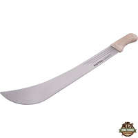 EXTOL CRAFT 3 év bozótvágó kés (machete), teljes/penge hossz: 650/500 mm, nyél: fa