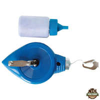 EXTOL CRAFT festőzsinór krétaporral, bliszteren; 30m, 30ml, fém ház