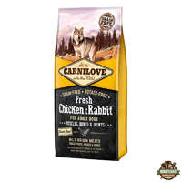 Carnilove Carnilove Fresh Adult Dog Chicken & Rabbit Muscles, Bones & Joints- Csirke és Nyúl Hússal 12kg