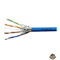 U/FTP kábel Cat.6a, 4x2xAWG23/1, 500Mhz, LS0H, Dca, kék