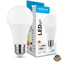 Modee Lighting LED Izzó Globe A65 18,5W E27 200° 6000K (1900 lumen) ERP