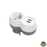 Technik Professional WG Elosztó Fali 1 utas + 2 USB-A 16A