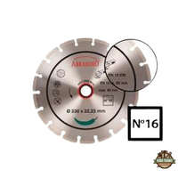 Abraboro Univerzális gyémánttárcsa 125 mm No.16