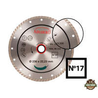 Abraboro ABRABORO® Turbo gyémánttárcsa 125 mm