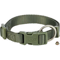 Trixie Trixie Nyakörv Premium M-L: 35-55 cm/20 mm, Oliva zöld