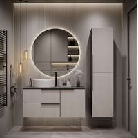 Mylife Mylife klerk 100 2 fürdőszoba bútor antracit/kasmír