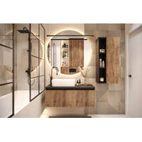 Mylife Mylife tawo 1 fürdőszoba bútor matt fekete