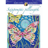 Partvonal Könyvkiadó Kft Színpompás pillangók - Színezőkönyv -Marjorie Sarnat