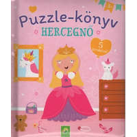 Puzzle-könyv: Hercegnő - 5 kirakóval