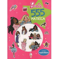 555 matrica: Barbie - Vidám fejtörőkkel