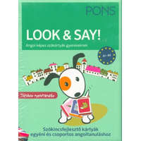  PONS Look & Say - Angol képes szókártyák gyerekeknek