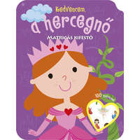 Kedvencem, a hercegnő - Matricás kifestő