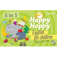  Happy Hoppy társasjáték - Sing, Play and Learn English /English for Children
